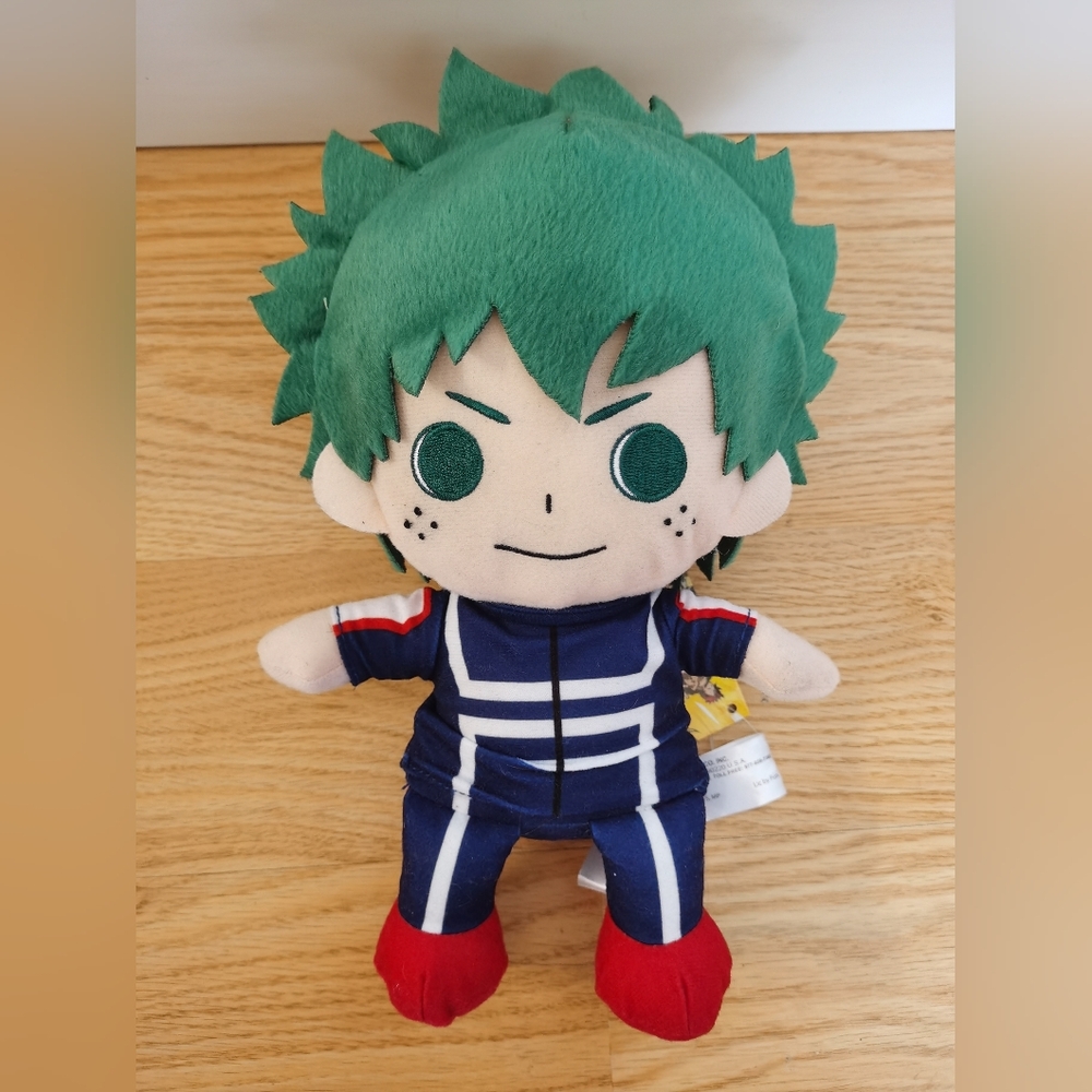 Funimation My Hero Academia Izuku Midoriya Plush Doll New With Tag